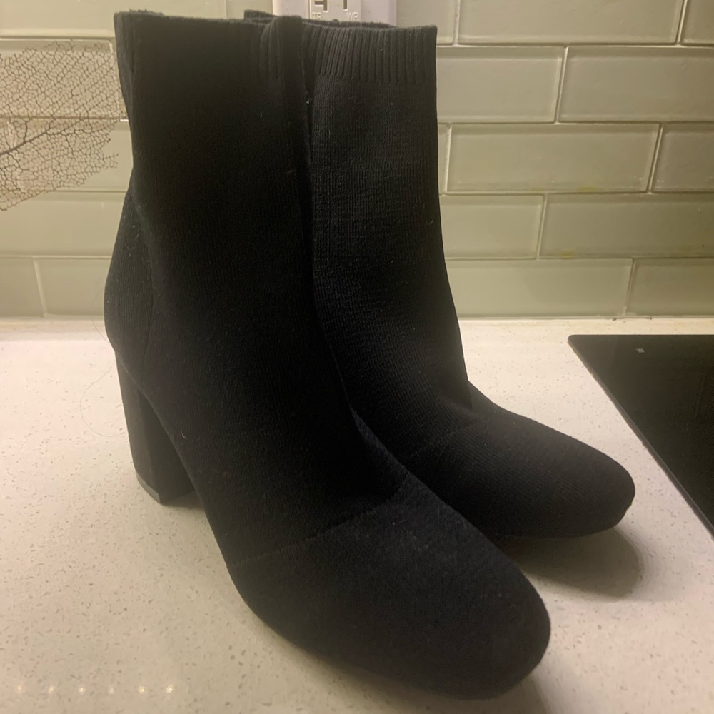 Knit booties